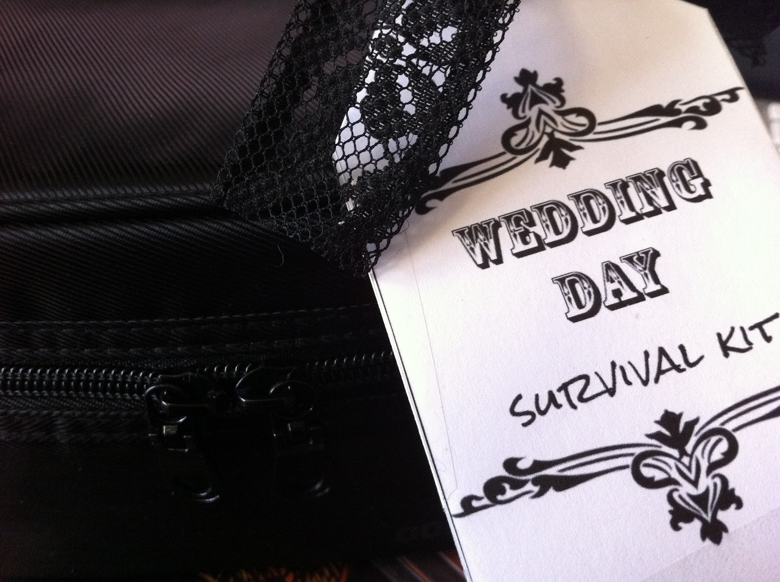 Your Wedding Day Emergency Kit  Wedding Wednesday - Ali B. Photography